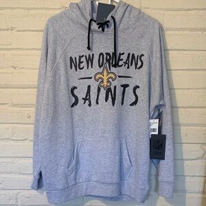 NFL New Orleans Saints Gray Hoodie